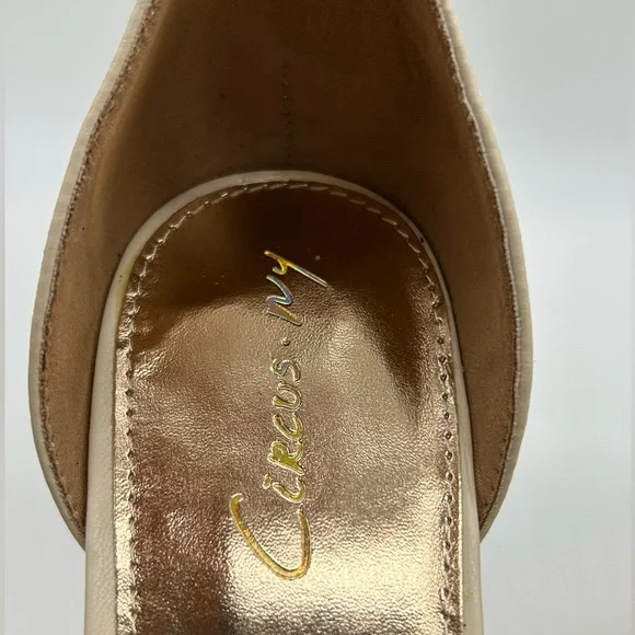 Circus by Sam Edelman Women’s Bailey Platform Heels Vanilla Color 10M Vegan NWB - Picture 10 of 12
